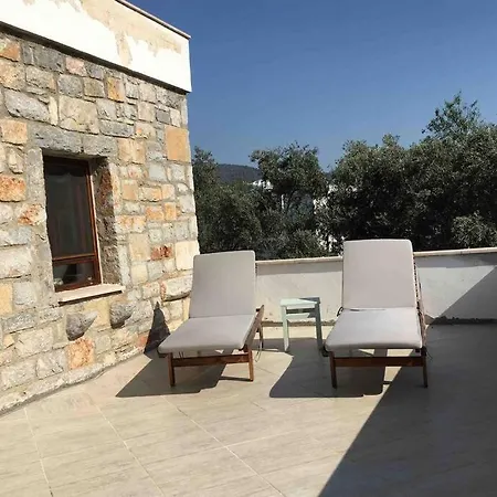 Bodrum Torba Da Tam Muestakil Bahceli Dogal Tas Ev. Bodrum